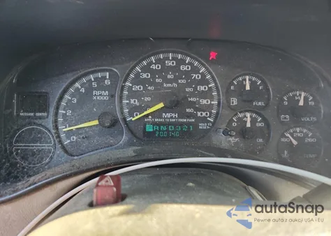 2000 Chevrolet Silverado K1500 z USA, uszkodzony, nr VIN 1GCEK14T2YE235203